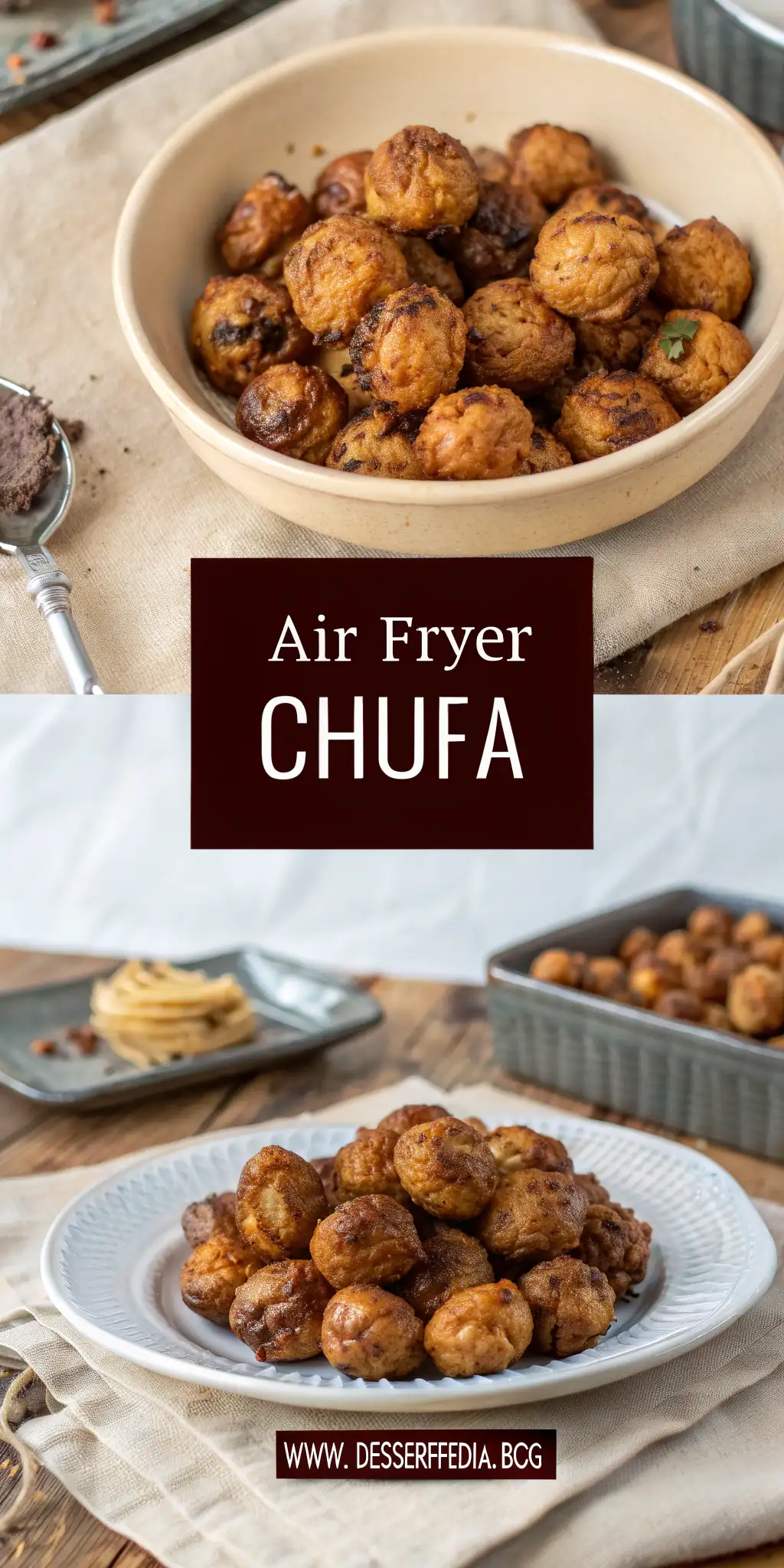 Pinterest image 2 for Air Fryer Chufa