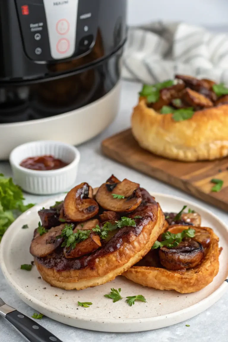 A delicious plate of Air Fryer Reishi
