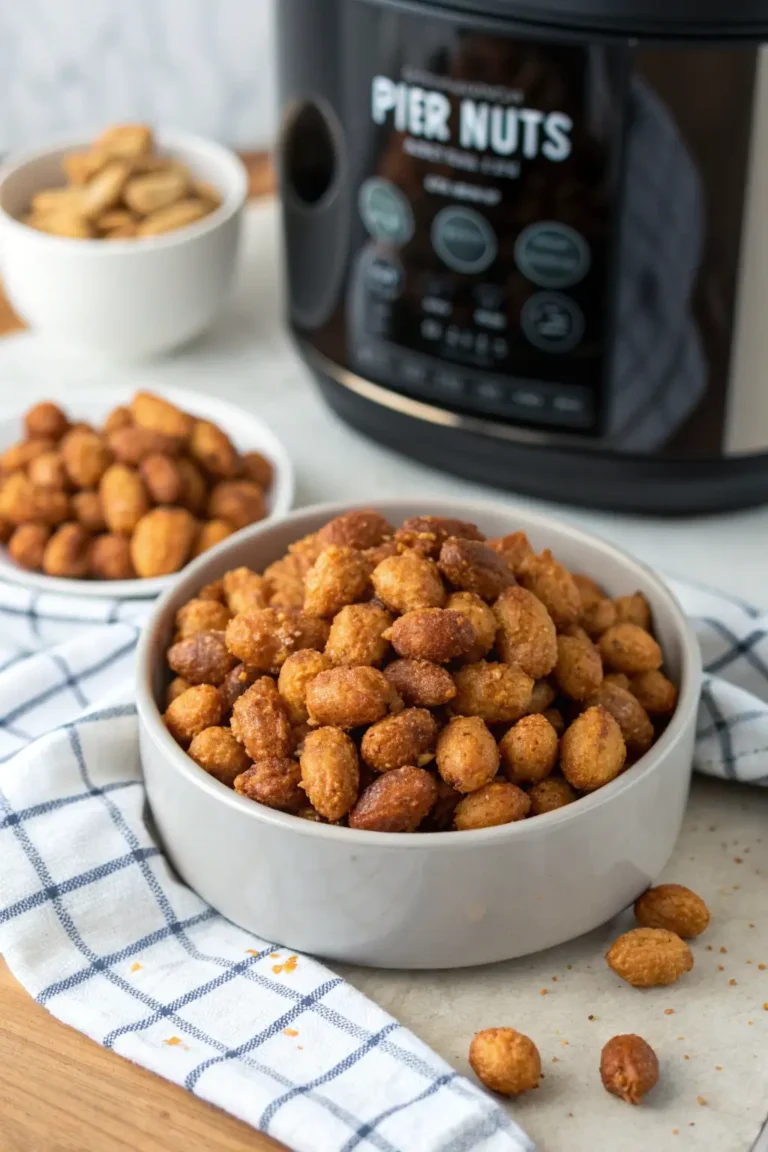 A delicious plate of Air Fryer Groundnut