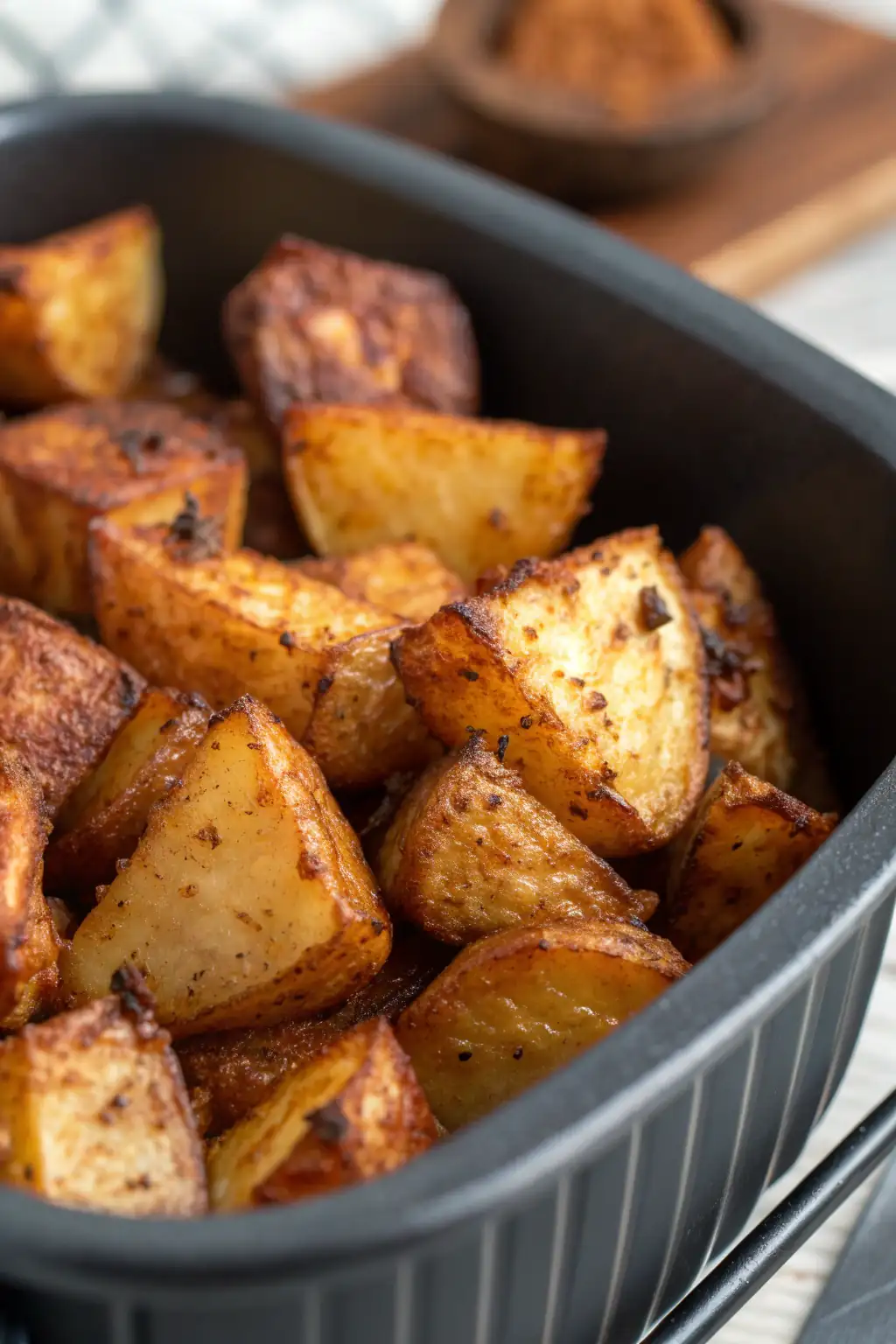 A delicious plate of Air Fryer Sunchokes