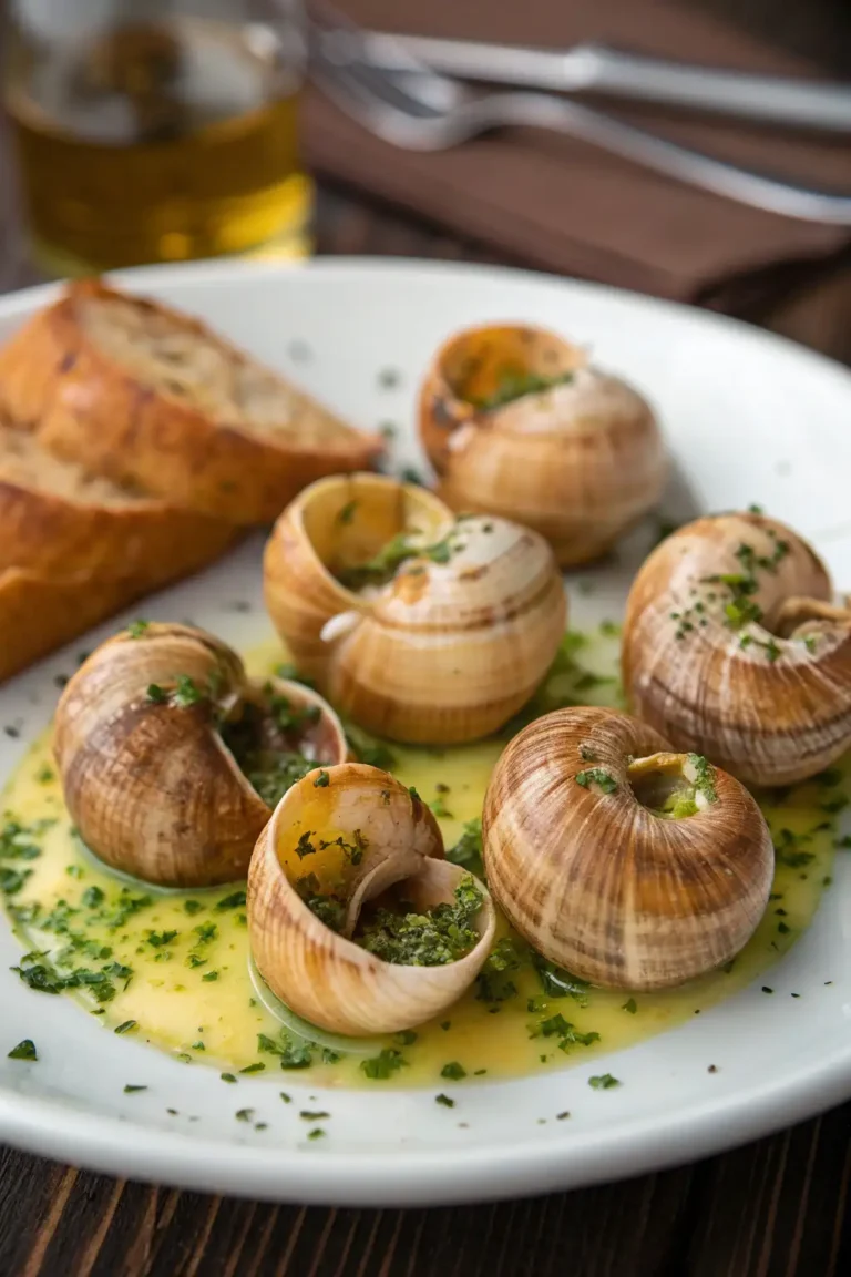 A delicious plate of Air Fryer Escargot