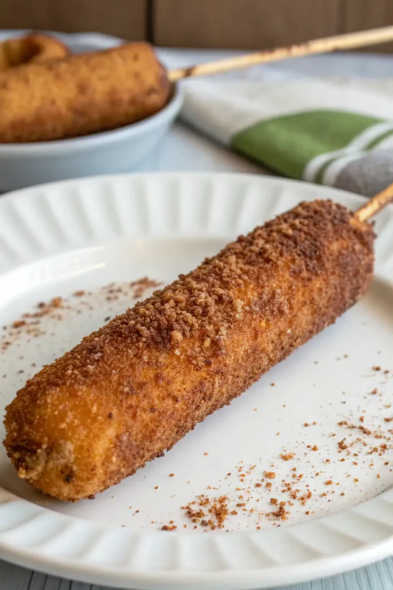 A delicious plate of Air Fryer Cattail