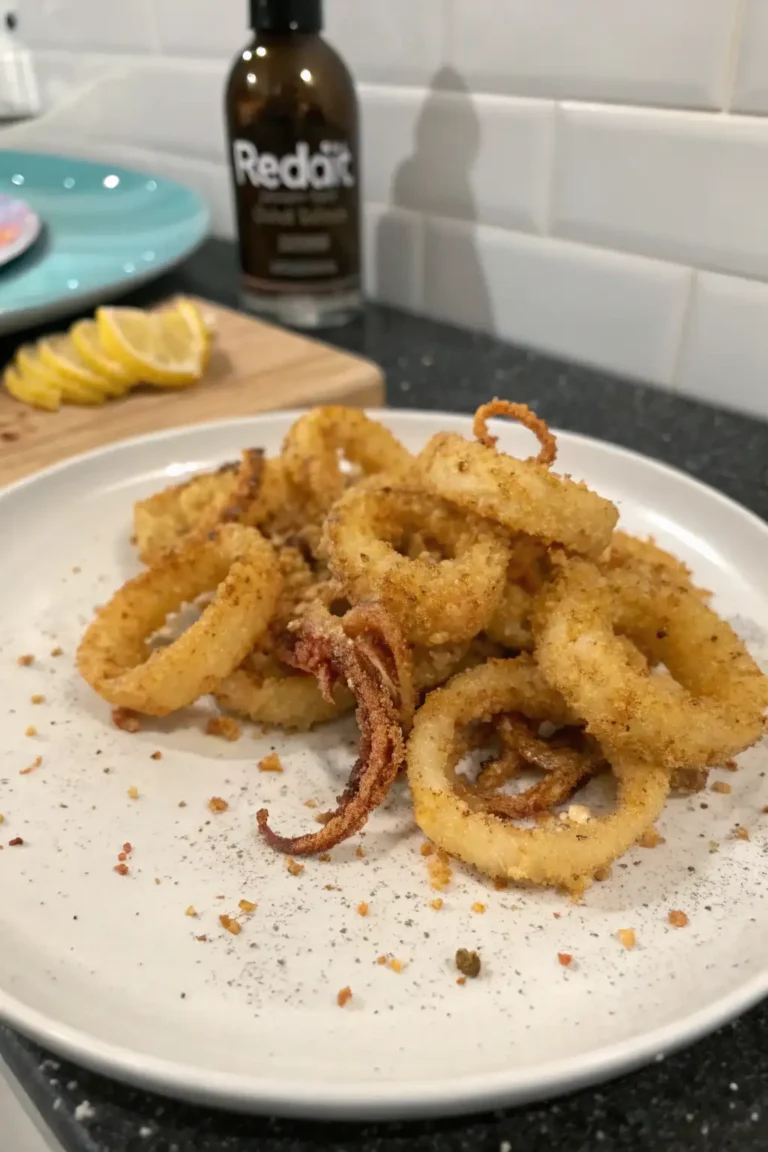 A delicious plate of Air Fryer Squid