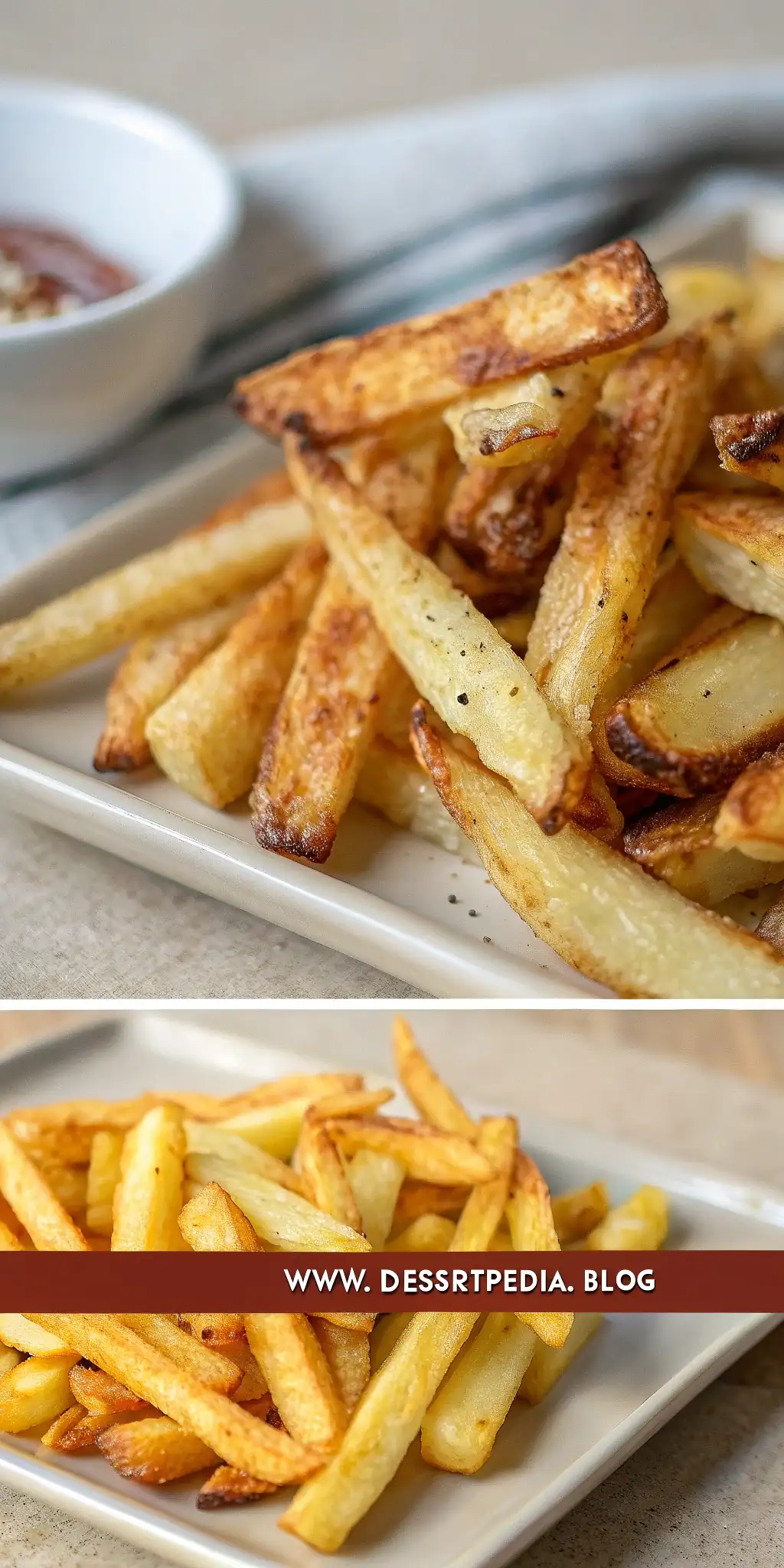 Pinterest image 2 for Air Fryer French Fries