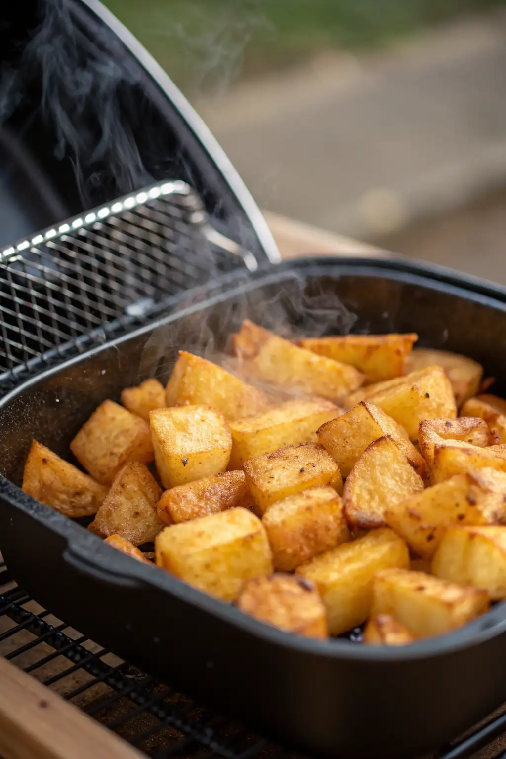 A delicious plate of Air Fryer Cassava