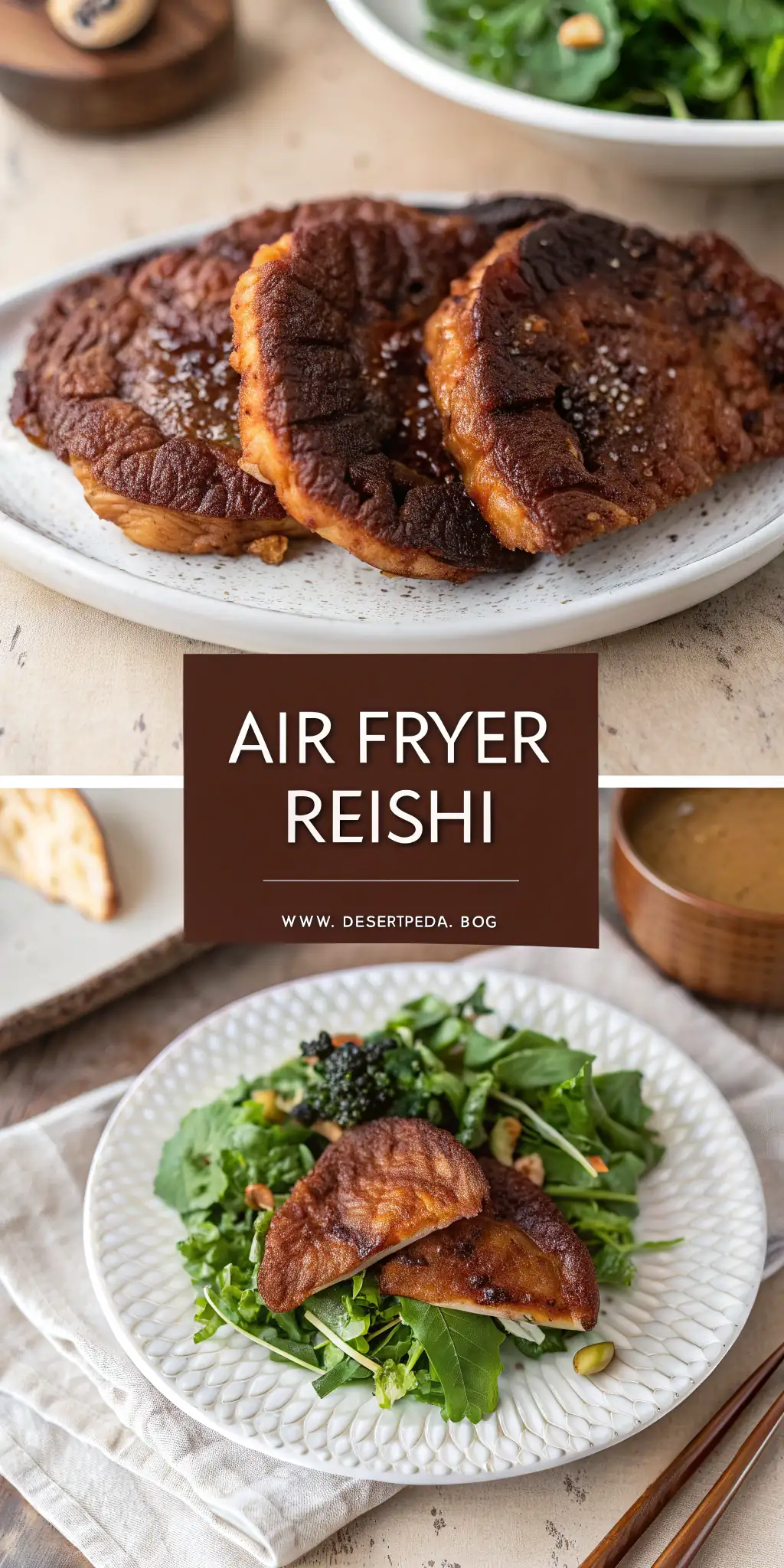 Pinterest image 2 for Air Fryer Reishi