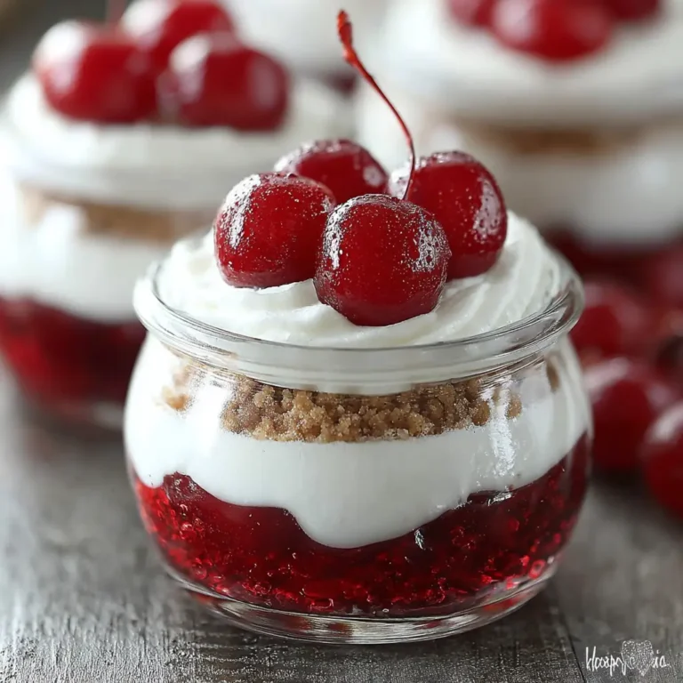 A delicious plate of Cherry Delight