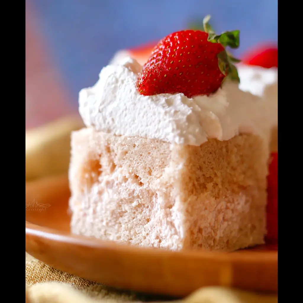 A delicious plate of Cloud Cake
