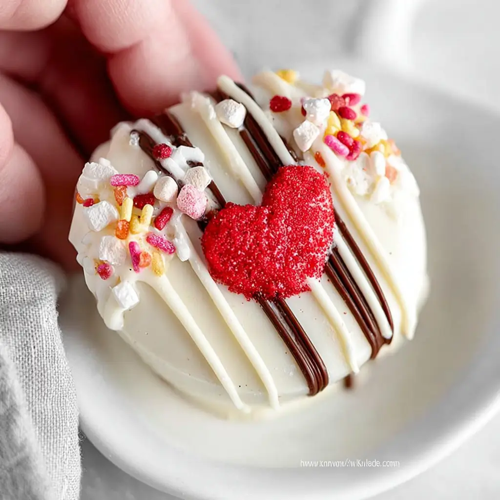 A delicious plate of Hot Chocolate Bombs