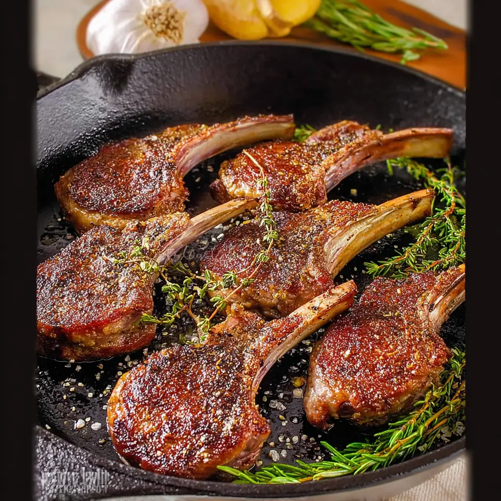 A delicious plate of How to Prepare Lamb Chops
