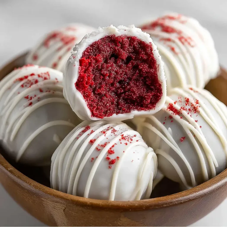 A delicious plate of Red Velvet Cake Pops