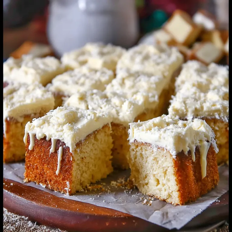 A delicious plate of White Chocolate Cake